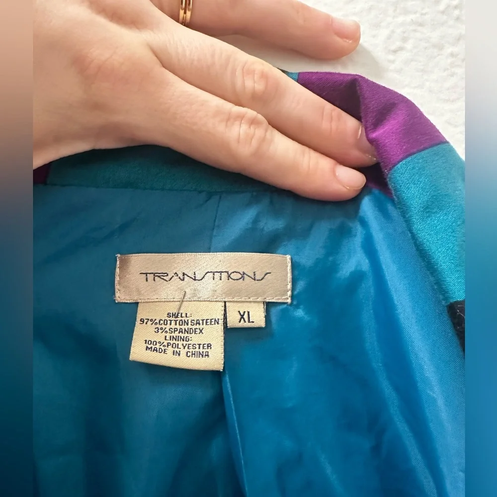 Retro Colorful Jacket - Picture 2 of 4